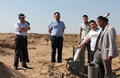 五原縣土地整理渡槽